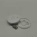 Jemay Smoke Detector, Photoelectric Smoke Alarm with 9V Backup Battery, Hardwired Interconnected Smoke Detector, Fire Alarm with Test/Silence Button for Home, 1 Pack