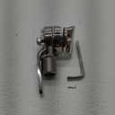 Marine VHF Antenna Mounts, Rail Mount Adjustable Antenna Base, Ratchet Mount, for 7/8 to 1 inch (22-25.4mm) Rail, 316 Stainless Steel, with Mounting Wrench