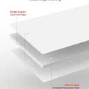 VEVOR Foam Board, 12 Pack 24 x 36 Inch, 3/16 Inch Thickness White Poster Board, Acid-Free Double Sided Foam Core Sheets for Mounting, Crafts, Paintings Prints, Art, Display, Presentation and Projects