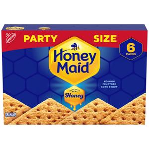 HONEY MAID Graham Crackers, Lunch Snacks, Party Size, 28.8 oz (EXP 11/26/26)