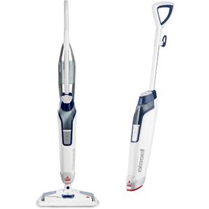 Bissell PowerFresh Deluxe 1806 Steam Mop for Tile, Hardwood & Sealed Floors w/Builtin SpotBoost Brush, Fast 30Second WarmUp, Variable Steam Levels, Fresh Scent Discs Compatible