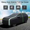 Cartist SUV Car Cover Fits for Honda HR-V 1998-2025 2026 All Weather Car Covers for HRV Accessories Waterproof Anti UV with Zipper & Reflective Safety Strips