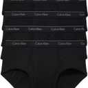 Calvin Klein Men's Cotton Classics 5-pack Brief (Black, M)