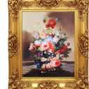 16x20 Gold Vintage Picture Frame with Oil Painting
Plastic Material, Vintage Wall Decor, Gallery Collage, Shatterproof Tempered Glass, Ready to Hang