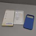 GONEZ Magnetic for iPhone 17 Pro Max Case, [Compatible with MagSafe] Anti-Scratch Microfiber Lining & Screen Protector, Silicone Camera Control, Shockproof Slim Phone Cover 6.9 inch, Lake Blue