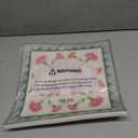 HOMETITUTE Pink Carnation Teal Peel Stick Floor Tile 12x12 Vinyl