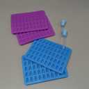Gummy Molds Bear Candy Silicone - Mini Size Chocolate Gummy Molds with 2 Droppers Nonstick Food Grade Silicone Pack of 4