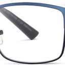LKEYE Distance Nearsighted Glasses Blue Light Glasses Men Women Metal Spring Hinge Myopia Eyeglasses