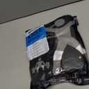 2 x POWERLIX Adjustable Compression Knee Brace for Men & Women, featuring Stabilizers & Patella Support, Optimal Recovery for Knee Pain, Medical Knee Sleeve for Arthritis, Weightlifting, Dance, Running (Large, Black with Strap)