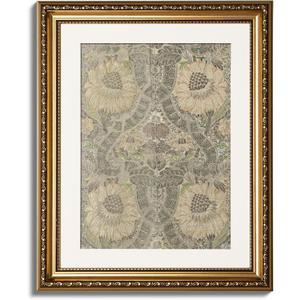 ARPEOTCY Gold Framed Pattern Wall Art, Living Room Bedroom Boho Wall Decor, Rustic Farmhouse Cottage Decor, Canvas Prints Art, Antique Picture Frame Floral Tapestry Vintage Paintings,13x16 Inch (Peonies and Leaves Pattern) ARPEOTCY Gold Framed Pattern Wall Art, Living Room Bedroom Boho Wall Decor, Rustic Farmhouse Cottage Decor, Canvas Prints Art, Antique Picture Frame Floral Tapestry Vintage Paintings,13x16 Inch (Peonies and Leaves Pattern)