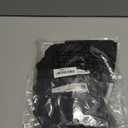 Smiry Rectangle Table Cloth, Waterproof Elastic Fitted Tablecloths for 6 Foot Tables, Washable Polyester Table Cover for Picnic, Camping, Outdoor (Black, 30"x72")