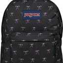 JanSport SuperBreak One Backpack - Durable, Lightweight Bookbag with 1 Main Compartment, Front Utility Pocket with Built-in Organizer - Premium Backpack, Bad Bows, One Size
