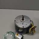 Condenser Motor Replaces Carrier # 5KCP39EGS070S,5KCP39EGY823S Genteq #GE3905, Bryant Payne HC39GE236,237 HC39GE234A Dayton 6DLL0, 1/4HP 1100 RPM 208-230V 48Frame with Capacitor OEM Upgraded LEUNGOO