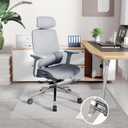 Heavy Duty Chair Mat for Carpet, 36"x48", 2.2mm, Office Floor Mat for Carpeted Floors, Under Desk Mat for Low Pile Carpet, Mat for Office Chair on Carpet