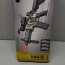 Realistic Toy Foam Blaster Gun - Electric Sniper Rifle with Scope 120 Soft Bullets 3 Magazines, Automatic Dart Gun for Boy Ages 8-12 Years Old, Indoor Outdoor Gifts for Adult Kid Christmas Birthday (Camouflage)