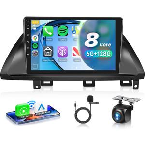 2G+64G Car Radio Stereo for Honda Odyssey 2005-2010 with Wireless CarPlay/ Android Auto, 10.1 Inch HD Touch Screen Android 13 Head Unit GPS WiFi Bluetooth FM/ RDS EQ HD Backup Camera