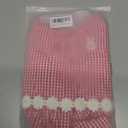 Outdoor Pet Clothes Dog Harness Dress Poodle Bichon Frise Pomeranian Schnauzer Dog Clothing Princess Costumes Pet Skirt Dropship (L,Pink)