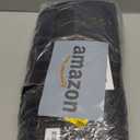 Black Bath Mat Runner Long Narrow Bathroom Rug Memory Foam Microfiber Bathroom Carpet Non Slip Soft Absorbent Washable Bathrug,16" x 47"