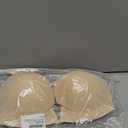 YBCG Plunge Bra with Clear Back Straps Backless Deep V Convertible Push up Padded Add 2 Cup Low Cut Underwire for Women (36DD, Nude)