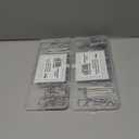 2 x Cotter Pin Assortment Kit,Hincell 302pcs 13 Size Cotter Pins Assortment Kit 304 Stainless Steel R Clips Hardware Pins & Hairpin Cotter Pins Set for Trucks, Engine Repair