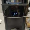 Slushie Machine, Ice Cream Maker, Slushy Machine for Home and Families, No ice needed with Rapid Chill & Temperature Control, Multi-function for Margarita, Frapp, Easy to Clean, Black
