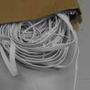Jadaol Cat 6 Ethernet Cable 100ft, 10Gbps Support Cat8 Cat7 Network, Flat RJ45 LAN Patch Cable, High-Speed Wired Internet Cable for Router, Modem, Switch, Gaming Consoles, PC, Streaming Devices, White