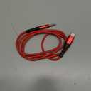 JSAUX USB C to 3.5mm Audio Aux Jack Cable for iPhone 17 Pro Max/Air [3.3ft], Type C to 3.5mm Headphone Car Stereo Cord Compatible with iPhone 16/15 Pro Max,Samsung Galaxy S25 S24, iPad Pro, Pixel 9/8 (Red-standard)