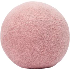 12 Inch Round Hugging Pillow Plush Toy Soft Plushies Throw Pillows Kids' First Ball Plush Toys for Home Decor Or Gift for Kids and Lovers (Pink)