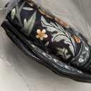 Moynesa Floral Machine Washable Rugs, 3x5 Rug for Entryway Non Slip Small Botanical Living Room Area Rug, Boho Ultra Thin Soft Bedroom Floor Throw Carpet for Dorm Bathroom Nursery, Black