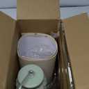 20.5 inches Modern Ceramic Green Bedside Lamp 1 for Bedroom Decor Farmhouse Table Lamp for Living Room Office Dorm