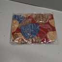 Forest Cosmetic Bag Mushroom Makeup Bag Vintage Garden Travel Toiletry Organizer with Zipper for Women Girls (Pumpkin)