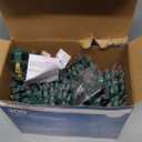 Sylvania 300 Lt LED Warm White Mini Christmas Lights. Green Wire. 37.25' Lighted Length per String