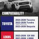 FLYCLE 6x5.5 Hubcentric Wheel Spacers for 2024 2025 2026 Tacoma with M14x1.5, 1.5 inch 6x139.7mm Wheel Spacer 95.2mm Center Bore for 2022-2026 Tundra,2023-2026 Sequoia,2021-2026 LX600,2023-2025 GX550