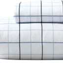 Nautica- Queen Sheet Set, Deep Pocket Fitted Sheet and Pillowcase Set, Casual Bedding Set (Clarkson Blue, Queen)