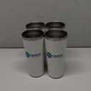 24 Oz Stainless Steel Cups (Pack Of 4)