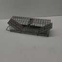 HOMESTEAD Live Rat Trap Indoor/Outside - Squirrel Trap, Have A Heart Animal for Chipmunk, Small Rabbits, Weasel and Similar-Size Rodents, 18"x5"x5", 2 Doors, Fully Assembled