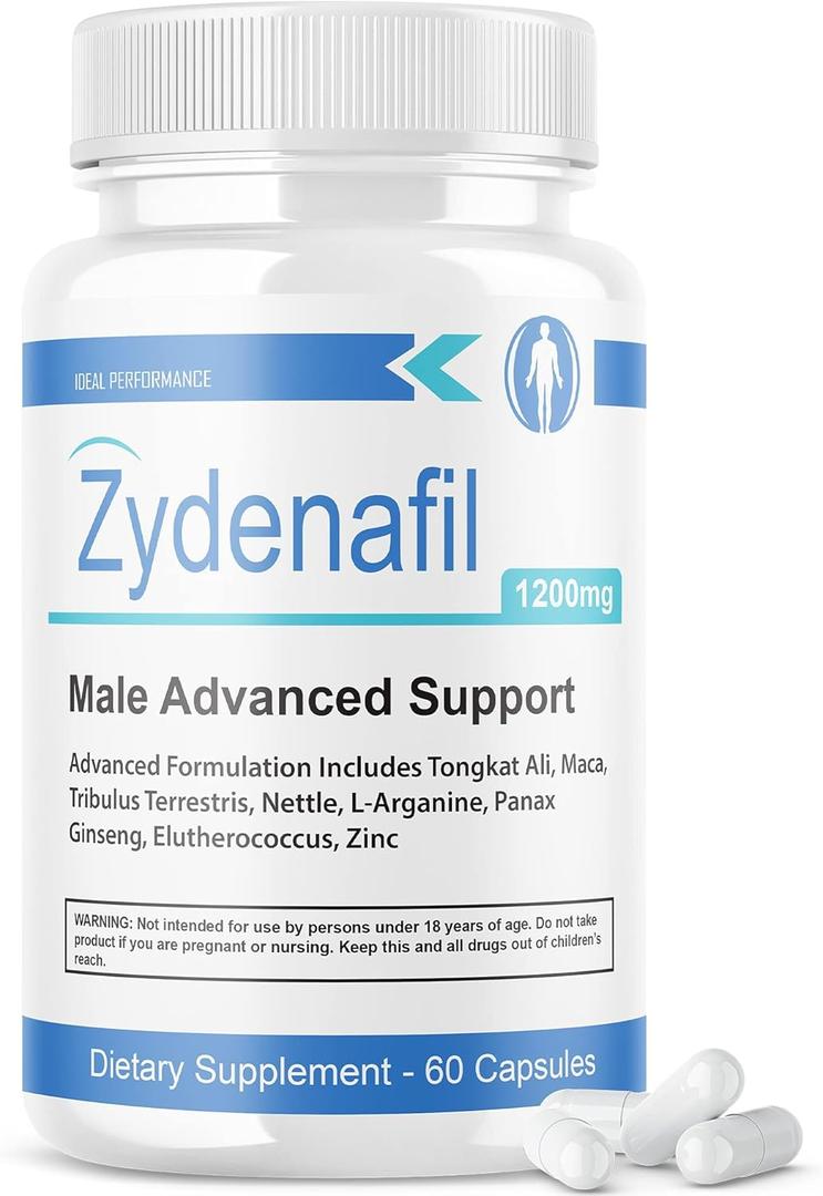 IDEAL PERFORMANCE Zydenafil Pills for Men (60 Capsules)