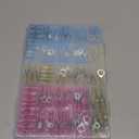 302 Pcs Heat Shrink Wiring Connectors Kits, Eletrical Wire Terminals, Crimp Insulated Connector Assortment- Ring Fork Spade Splices, Waterproof, for Marine, Automotive, 21Size, 16-14 22-18 12-10 Gauge