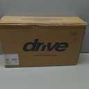 Drive Medical 12021KD-1 Bariatric Heavy Duty Bathroom Bench with Back, Gray