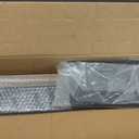 43" Mailbox Post Kit for Outside, In-Ground Mount Standalone Metal Post