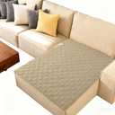 hyha Waterproof Dog Bed Blanket - Soft Pet Blanket & Sofa Cover for Dogs | Reversible Washable Furniture Protector, Couch Covers for Pets (40x50 Inch, Taupe/Beige)