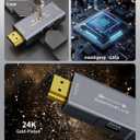 HDMI to USB C Adapter | 4K@60Hz HDMI Source to USB-C Display Converter for XR/AR Glasses(XREAL One,Air 2 Pro,VITURE Pro,RayNeo Air 2s,Rokid),Portable Monitors,Laptop,Switch,PS5/4,Xbox