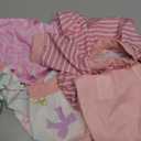 Bienbee Dog Pajamas, 4 Pack Dog Recovery Suit Shedding Suit Cute Soft Puppy Clothes Dogs Pjs Onesies Jammies Adjustable Breathable & Stretchy Clothes for Dogs Girl Boy Puppy-M