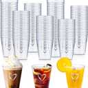 Nuogo 100 Pcs wedding shot glasses shot glasses bulk 2 oz Disposable Shot Glasses Bulk Clear Plastic Love Heart Shot Small Tasting Cups for Guests Wedding Holiday Party Restaurant Kitchen