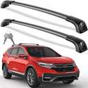 Wonderdriver 330lbs Roof Rack Cross Bars Fit for Honda CRV CR-V 2017 2018 2019 2020 2021 2022 (Without Side Rails), Heavy Duty Roof Rails Crossbars (Cutting the molding Trim) Cargo Carrier Luggage