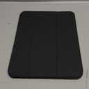 Wenlaty Compatible with iPad (A16) 11th Generation Case 11 Inch 2025, for iPad 10th Generation Case 10.9 Inch 2022 with Pencil Holder, Trifold Stand Protective Clear Back Shell, Auto Wake/Sleep, Black