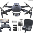 N11 PRO GPS Drone with Camera for Adults 4K UHD, 90 Min Long Flight Time, Long Control Range, Auto Return, Follow Me, Brushless Motor, 5G FPV RC Quadcopter for Beginners