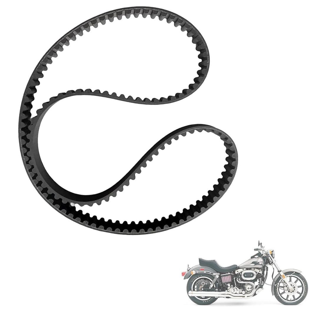 Primary Drive Belt BDL-30853-ST 8mm 1 1/2" 132 Tooth Compatible with Harley-Davidson Electra Glide FLH 1965-1978, Low Rider FXS 1977-1978 w/ 61-41 62-39 62-40 Rear Front Pulley BDL-30853 ST