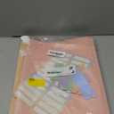 SortRax Plastic Hanging File Folders, Sturdy & Tear-Resistant, Letter Size, 12 Pack with Insertable 1/5-Cut Tabs, Pastel Colors
