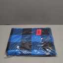 FOCO Carolina Panthers NFL Buffalo Plaid Oversized Wearable Throw Blanket - 48" x 71"